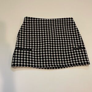 TopShop Dot Mini Skirt Retro